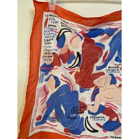 Sezane The Dance of Body and Soul Neck Scarf - Picture 5 of 6